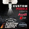 Custom Puddle Lights Custom LED Courtesy Door Projector Puddle Lights for Audi RS E-Tron GT 2020-2026 Custom Design + 1 Pair 2 Doors