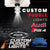 Custom Puddle Lights Custom LED Courtesy Door Projector Puddle Lights for Audi RS4 2006-2008 Custom Design + 1 Pair 2 Doors