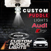 Custom Puddle Lights Custom LED Courtesy Door Projector Puddle Lights for Audi S7 2012-2026 Custom Design + 1 Pair 2 Doors