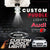 Custom Puddle Lights Custom LED Courtesy Door Projector Puddle Lights for Audi TTS 2008-2023 Custom Design + 1 Pair 2 Doors