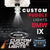 Custom Puddle Lights Custom LED Courtesy Door Projector Puddle Lights for BMW iX 2022-2026 Custom Design + 1 Pair 2 Doors