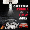 Custom Puddle Lights Custom LED Courtesy Door Projector Puddle Lights for BMW M6 2005-2019 Custom Design + 1 Pair 2 Doors