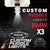 Custom Puddle Lights Custom LED Courtesy Door Projector Puddle Lights for BMW X3 2004-2026 Custom Design + 1 Pair 2 Doors
