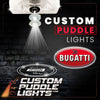 Custom Puddle Lights Custom LED Courtesy Door Projector Puddle Lights for Bugatti