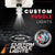 Custom Puddle Lights Custom LED Courtesy Door Projector Puddle Lights for Buick Custom Design + 1 Set - 2 Doors