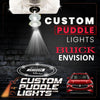 Custom Puddle Lights Custom LED Courtesy Door Projector Puddle Lights for Buick Envision 2014–2026 Custom Design + 1 Pair 2 Doors