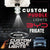 Custom Puddle Lights Custom LED Courtesy Door Projector Puddle Lights for BYD Frigate 2023-2024 Custom Design + 1 Pair 2 Doors