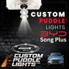 Custom Puddle Lights Custom LED Courtesy Door Projector Puddle Lights for BYD Song Plus 2020-2026 Custom Design + 1 Pair 2 Doors