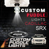 Custom Puddle Lights Custom LED Courtesy Door Projector Puddle Lights for Cadillac SRX 2010–2016 Custom Design + 1 Pair 2 Doors
