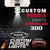 Custom Puddle Lights Custom LED Courtesy Door Projector Puddle Lights for Chrysler 300 2005-2023 Custom Design + 1 Pair 2 Doors