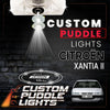 Custom Puddle Lights Custom LED Courtesy Door Projector Puddle Lights for Citroen Xantia II 1993-2001 Custom Design + 1 Pair 2 Doors