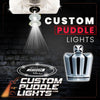 Custom Puddle Lights Custom LED Courtesy Door Projector Puddle Lights for Crown Custom Design + 1 Set - 2 Doors