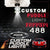 Custom Puddle Lights Custom LED Courtesy Door Projector Puddle Lights for Ferrari 488 2015–2019