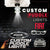 Custom Puddle Lights Custom LED Courtesy Door Projector Puddle Lights for Fiat 500X 2014-2026 Custom Design + 1 Pair 2 Doors