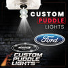 Custom Puddle Lights Custom LED Courtesy Door Projector Puddle Lights for Ford Custom Design + 1 Set - 2 Doors