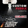 Custom Puddle Lights Custom LED Courtesy Door Projector Puddle Lights for GMC Custom Design + 1 Set - 2 Doors