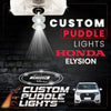 Custom Puddle Lights Custom LED Courtesy Door Projector Puddle Lights for Honda Elysion 2004-2026 Custom Design + 1 Pair 2 Doors