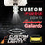 Custom Puddle Lights Custom LED Courtesy Door Projector Puddle Lights for Lamborghini Gallardo 2004-2014 Custom Design + 1 Pair 2 Doors
