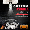 Custom Puddle Lights Custom LED Courtesy Door Projector Puddle Lights for Lamborghini Huracan 2014-2026 Custom Design + 1 Pair 2 Doors