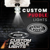 Custom Puddle Lights Custom LED Courtesy Door Projector Puddle Lights for Land Rover Custom Design + 1 Set - 2 Doors