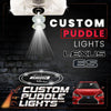 Custom Puddle Lights Custom LED Courtesy Door Projector Puddle Lights for Lexus ES 2007-2025 Custom Design + 1 Pair 2 Doors