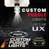 Custom Puddle Lights Custom LED Courtesy Door Projector Puddle Lights for Lexus UX 2018-2026 Custom Design + 1 Pair 2 Doors