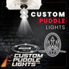 Custom Puddle Lights Custom LED Courtesy Door Projector Puddle Lights for Maserati Custom Design + 1 Set - 2 Doors