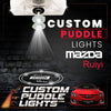 Custom Puddle Lights Custom LED Courtesy Door Projector Puddle Lights for Mazda Ruiyi 2009-2015 Custom Design + 1 Pair 2 Doors