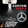 Custom Puddle Lights Custom LED Courtesy Door Projector Puddle Lights for Mercedes Custom Design + 1 Set - 2 Doors