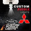 Custom Puddle Lights Custom LED Courtesy Door Projector Puddle Lights for Mitsubishi Custom Design + 1 Set - 2 Doors