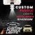 Custom Puddle Lights Custom LED Courtesy Door Projector Puddle Lights for Mitsubishi Shogun 2006–2022 Custom Design + 1 Pair 2 Doors
