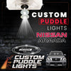 Custom Puddle Lights Custom LED Courtesy Door Projector Puddle Lights for Nissan Armada 2004-2026 Custom Design + 1 Pair 2 Doors