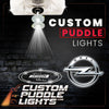 Custom Puddle Lights Custom LED Courtesy Door Projector Puddle Lights for Opel Custom Design + 1 Set - 2 Doors