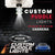 Custom Puddle Lights Custom LED Courtesy Door Projector Puddle Lights for Porsche Carrera 2004-2026 Custom Design + 1 Pair 2 Doors