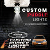 Custom Puddle Lights Custom LED Courtesy Door Projector Puddle Lights for Range Rover 2001-2026 Custom Design + 1 Pair 2 Doors