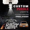 Custom Puddle Lights Custom LED Courtesy Door Projector Puddle Lights for Range Rover FreeLander 2006-2015 Custom Design + 1 Pair 2 Doors