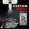 Custom Puddle Lights Custom LED Courtesy Door Projector Puddle Lights for Rolls Royce Custom Design + 1 Set - 2 Doors