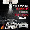 Custom Puddle Lights Custom LED Courtesy Door Projector Puddle Lights for Rolls Royce Dawn 2016-2023 Custom Design + 1 Pair 2 Doors