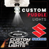 Custom Puddle Lights Custom LED Courtesy Door Projector Puddle Lights for Suzuki Custom Design + 1 Set - 2 Doors