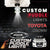 Custom Puddle Lights Custom LED Courtesy Door Projector Puddle Lights for Toyota Crown 2003-2026 Custom Design + 1 Pair 2 Doors