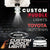 Custom Puddle Lights Custom LED Courtesy Door Projector Puddle Lights for Toyota Estima 2006-2019 Custom Design + 1 Pair 2 Doors