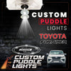 Custom Puddle Lights Custom LED Courtesy Door Projector Puddle Lights for Toyota Fortuner 2015-2017 Custom Design + 1 Pair 2 Doors