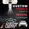 Custom Puddle Lights Custom LED Courtesy Door Projector Puddle Lights for Toyota Harrier 2014-2026 Custom Design + 1 Pair 2 Doors