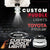 Custom Puddle Lights Custom LED Courtesy Door Projector Puddle Lights for Toyota Prius 2010-2026 Custom Design + 1 Pair 2 Doors