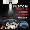 Custom Puddle Lights Custom LED Courtesy Door Projector Puddle Lights for Vauxhall Antara 2006–2015 Custom Design + 1 Pair 2 Doors