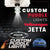 Custom Puddle Lights Custom LED Courtesy Door Projector Puddle Lights for Volkswagen Jetta 2006-2026 Custom Design + 1 Pair 2 Doors