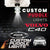 Custom Puddle Lights Custom LED Courtesy Door Projector Puddle Lights for Volvo C40 2021-2024