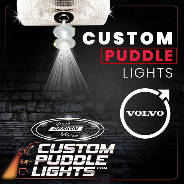 Custom Puddle Lights Custom LED Courtesy Door / Side Mirror Projector Puddle Lights for Volvo