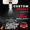 Custom Puddle Lights Custom LED Courtesy Dooyr Projector Puddle Lights for Ford Galaxy 1995-2010 Custom Design + 1 Pair 2 Doors