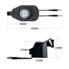 Custom Puddle Lights Custom LED Side Mirror Projector Puddle Approach Lights for Ford Mustang - 2013-2025